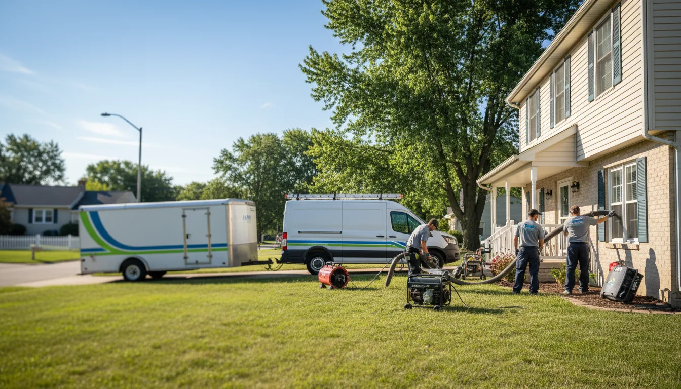 Flooded Basement Restoration And Cleanup With Repair in Greenfield Center, NY near me